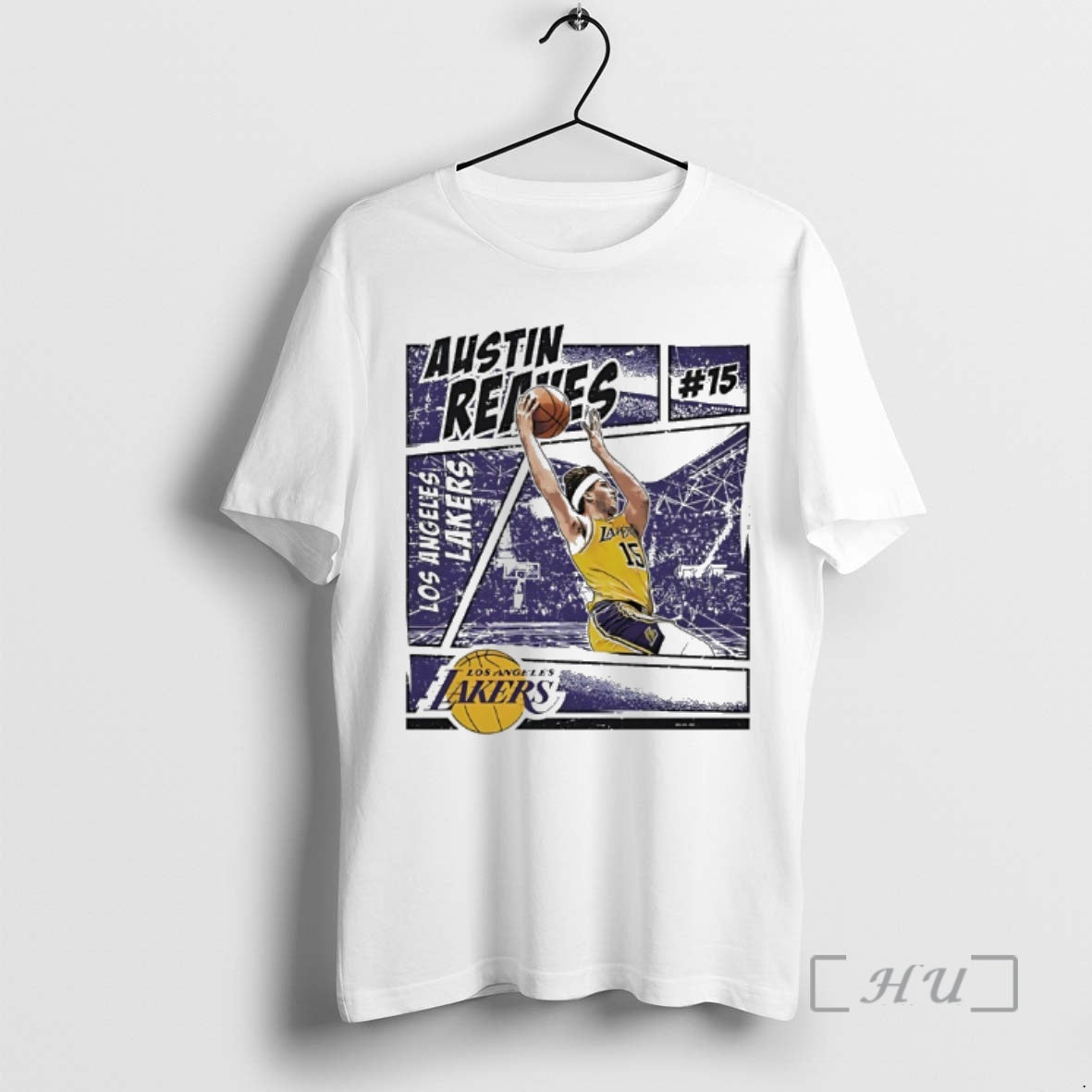 Trending Austin Reaves 15 Los Angeles Lakers Basketball Graphic Comic T-Shirts, Hoodie, Sweatshirt | WearSparks.com