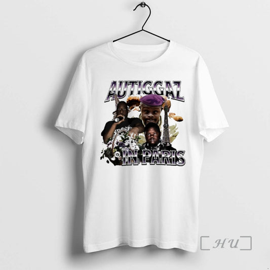 Trending Autiggaz In Paris 90s Bootleg T-Shirts, Hoodie, Sweatshirt | WearSparks.com