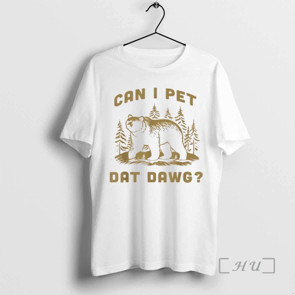 Trending Can I Pet Dat Dawg Bear Meme T-Shirts, Hoodie, Sweatshirt | WearSparks.com