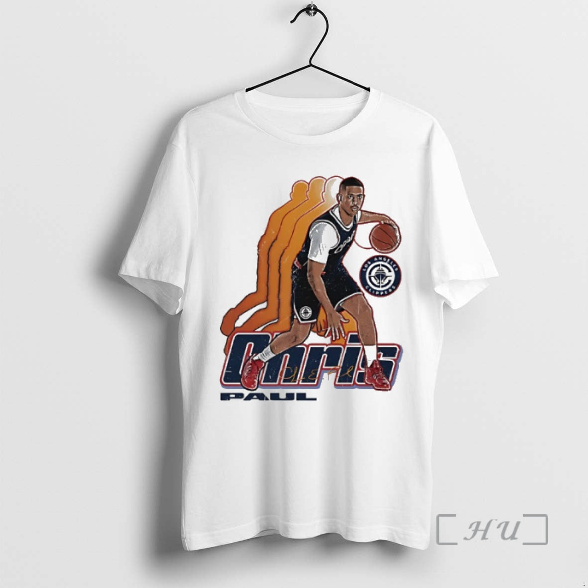 Trending Chris Paul Los Angeles Clippers Basketball Signature Retro T-Shirts, Hoodie, Sweatshirt | WearSparks.com