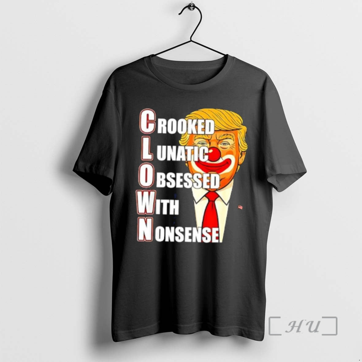 Trending Crooked Lunatic Obsessed With Nonsense C L O W N Premium T Shirts Sweater Hoodie, Sweatshirt | WearSparks.com