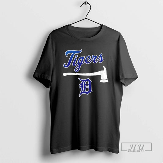 Trending Detroit Tigers Firefighter Application 2 Sided T Shirts