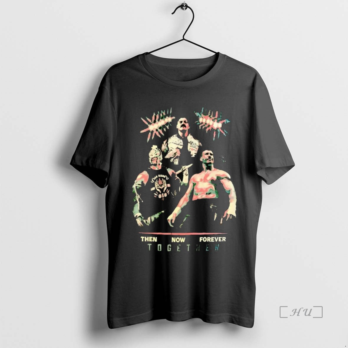 Trending Eddie Guerrero Rey Mysterio And Chavo Guerrero Then Now Forever Together Premium T Shirts Hoodie, Sweatshirt