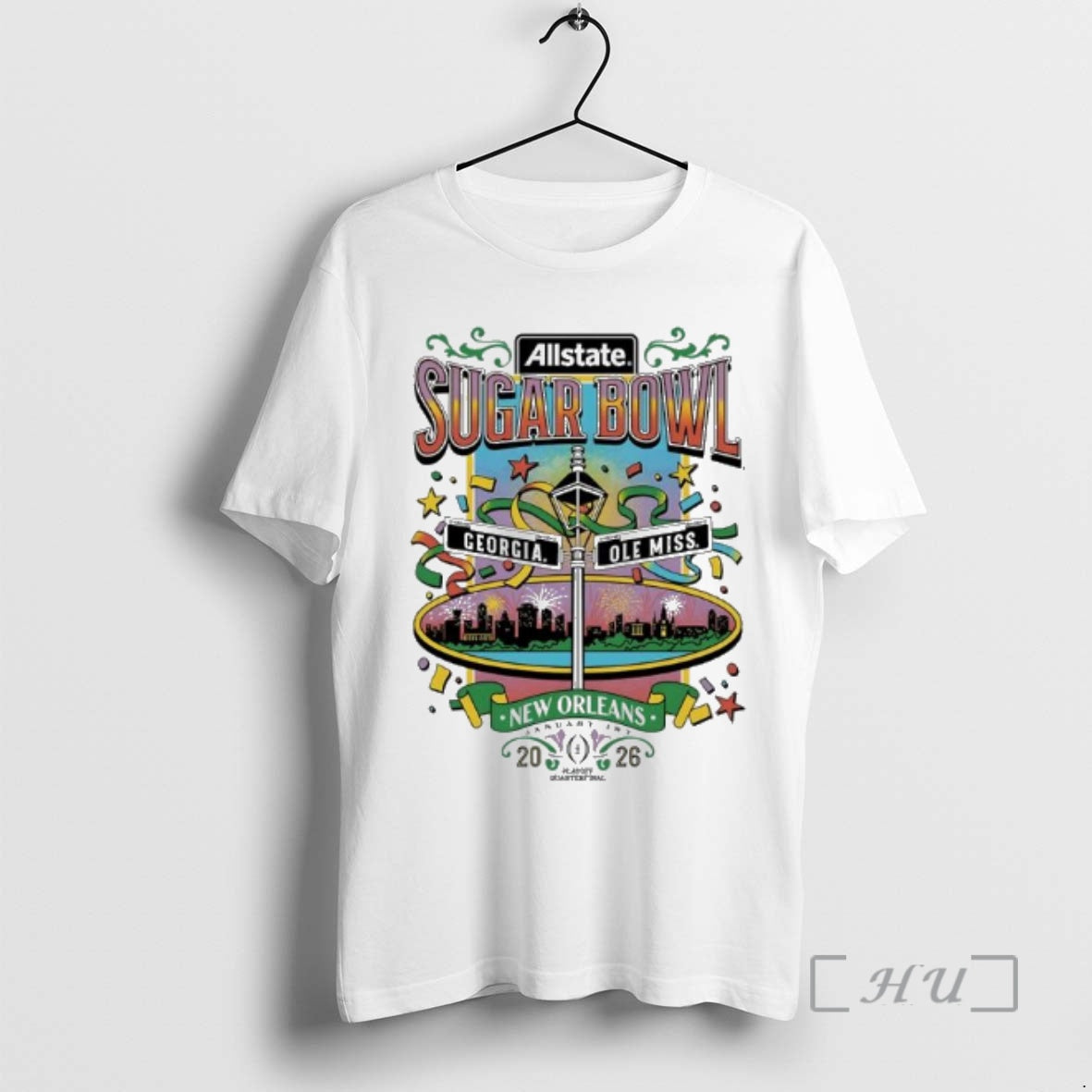 Trending Georgia Vs Ole Miss 2026 Allstate Sugar Bowl Nola T-Shirts, Hoodie, Sweatshirt | WearSparks.com