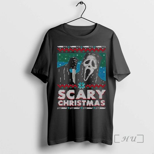Trending Ghostface Scary Christmas Ugly T-Shirts, Hoodie, Sweatshirt | WearSparks.com