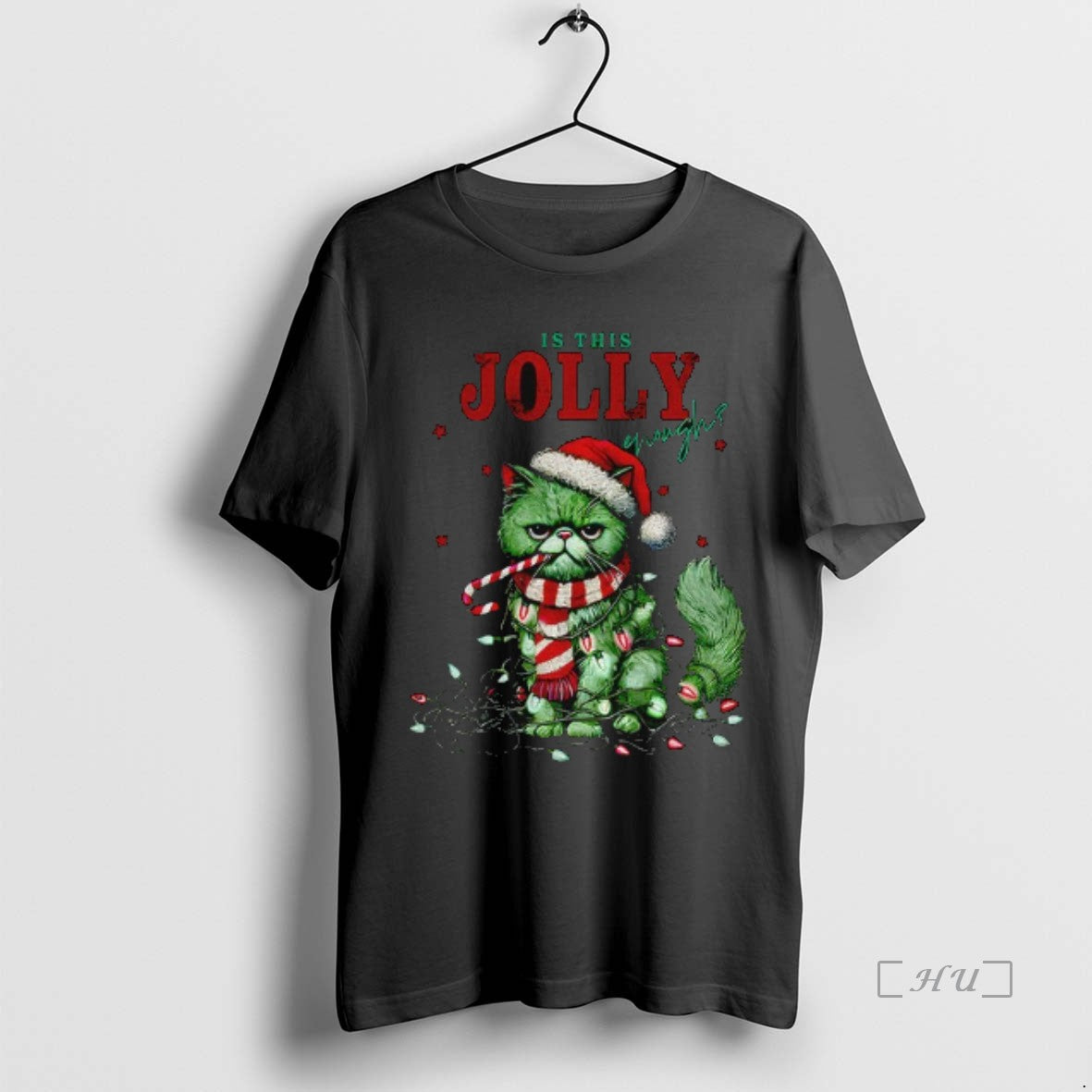 Trending Grumpy Cat Is This Jolly Enough Merry Christmas T-Shirts, Hoodie, Sweatshirt | WearSparks.com