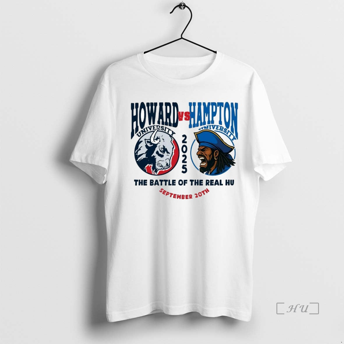 Trending Hampton Vs Howard University 2025 The Battle Of The Real Hu Premium T Shirts Hoodie, Sweatshirt | WearSparks.com