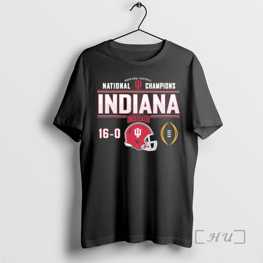 Trending Indiana Football National Champions Undefeated 16 0 T-Shirts, Hoodie, Sweatshirt | WearSparks.com