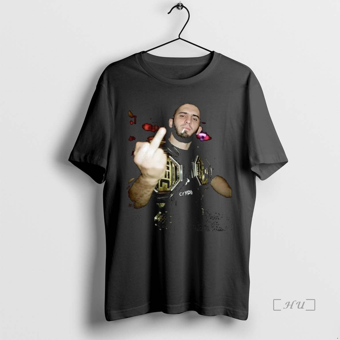 Trending Islam Makhachev Middle Finger Meme T-Shirts, Hoodie, Sweatshirt | WearSparks.com