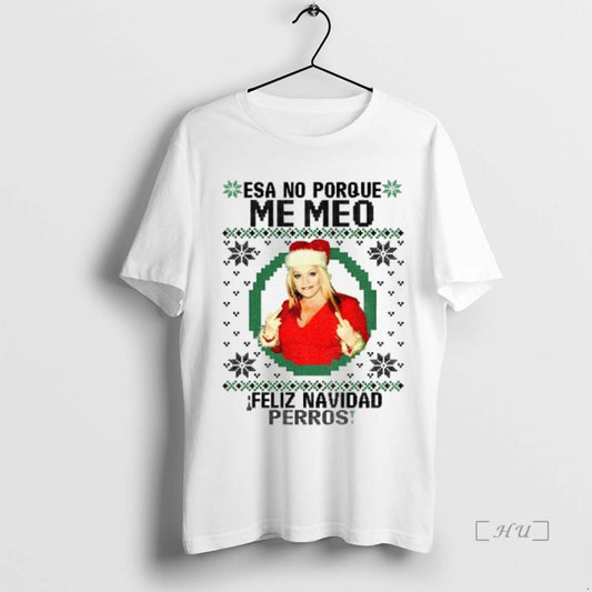 Trending Jenni Rivera Ugly Christmas Feliz Navidad Perros T-Shirts, Hoodie, Sweatshirt | WearSparks.com