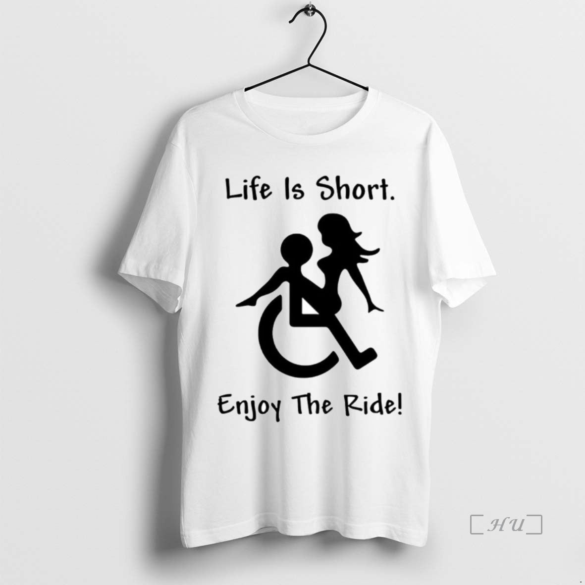 Trending Life Is Short Enjoy The Ride Wheelchair T-Shirts, Hoodie, Sweatshirt | WearSparks.com