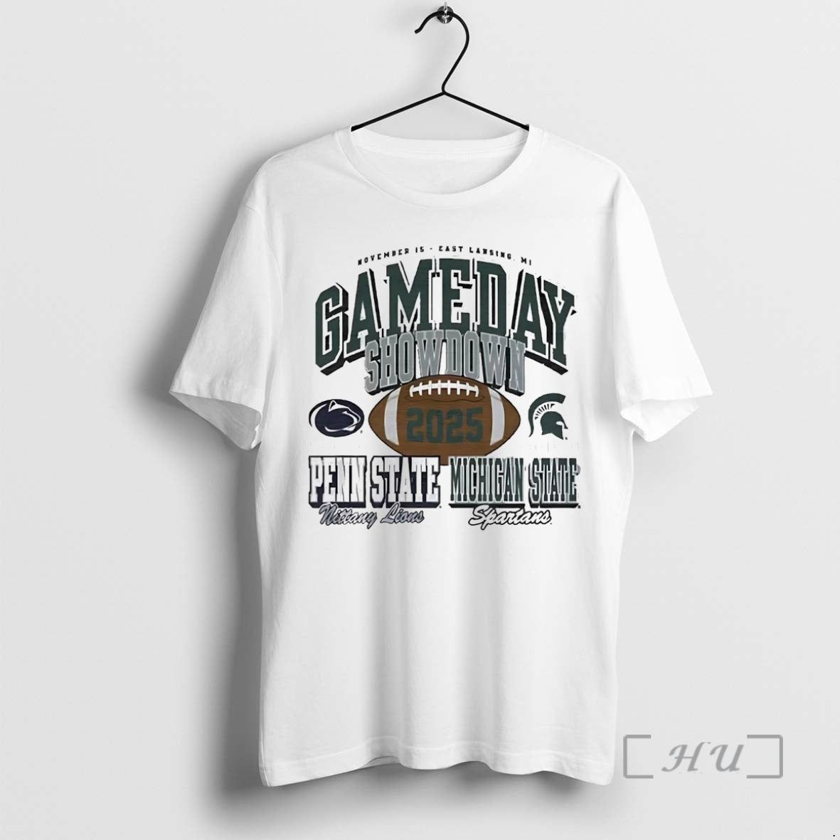 Trending Michigan State Spartans Vs Penn State Nittany Lions 2025 Gameday Showdown Premium T Shirts Hoodie, Sweatshirt