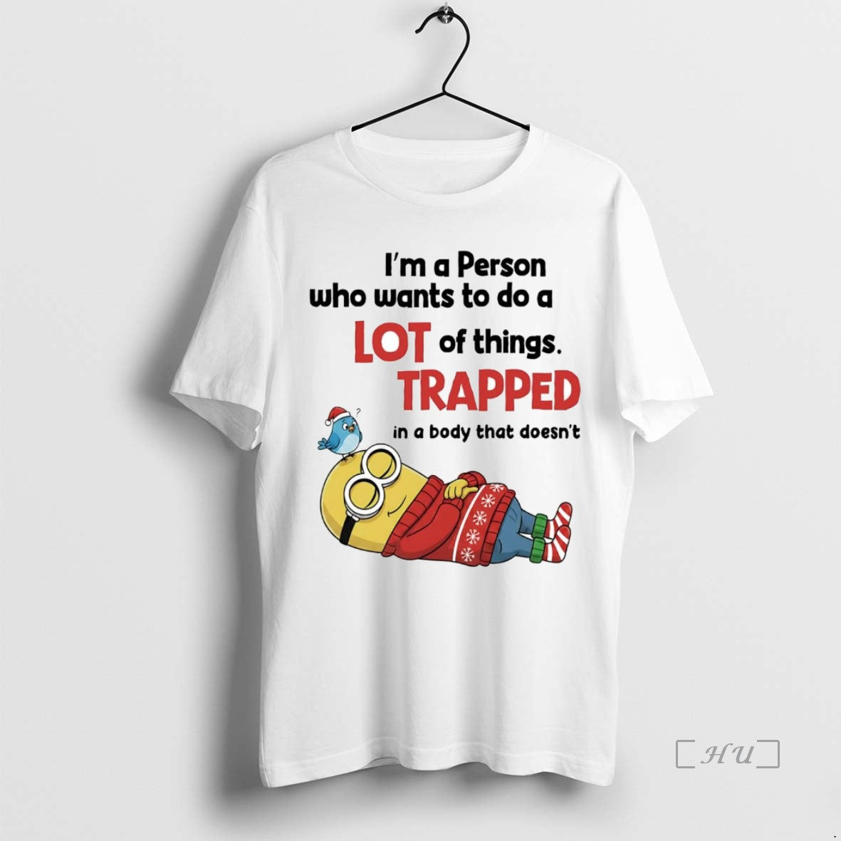 Trending Minions Im A Person Who Wants To Do A Lot Of Things Christmas Premium T-Shirts, Hoodie, Sweatshirt | WearSparks.com