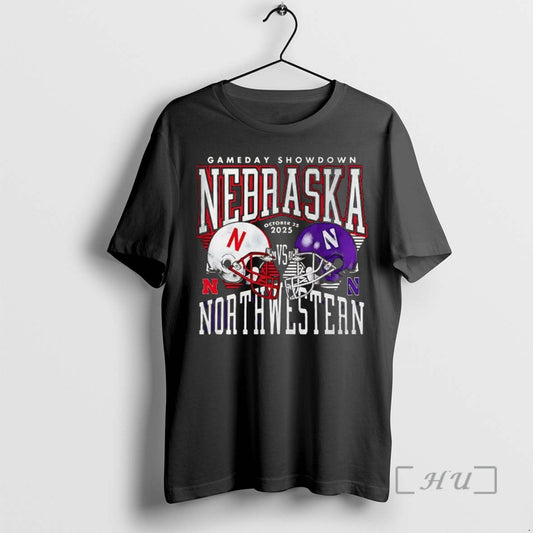 Trending Nebraska Cornhuskers Vs Northwestern Wildcats 2025 Gameday Showdown T-Shirts, Hoodie, Sweatshirt | WearSparks.com