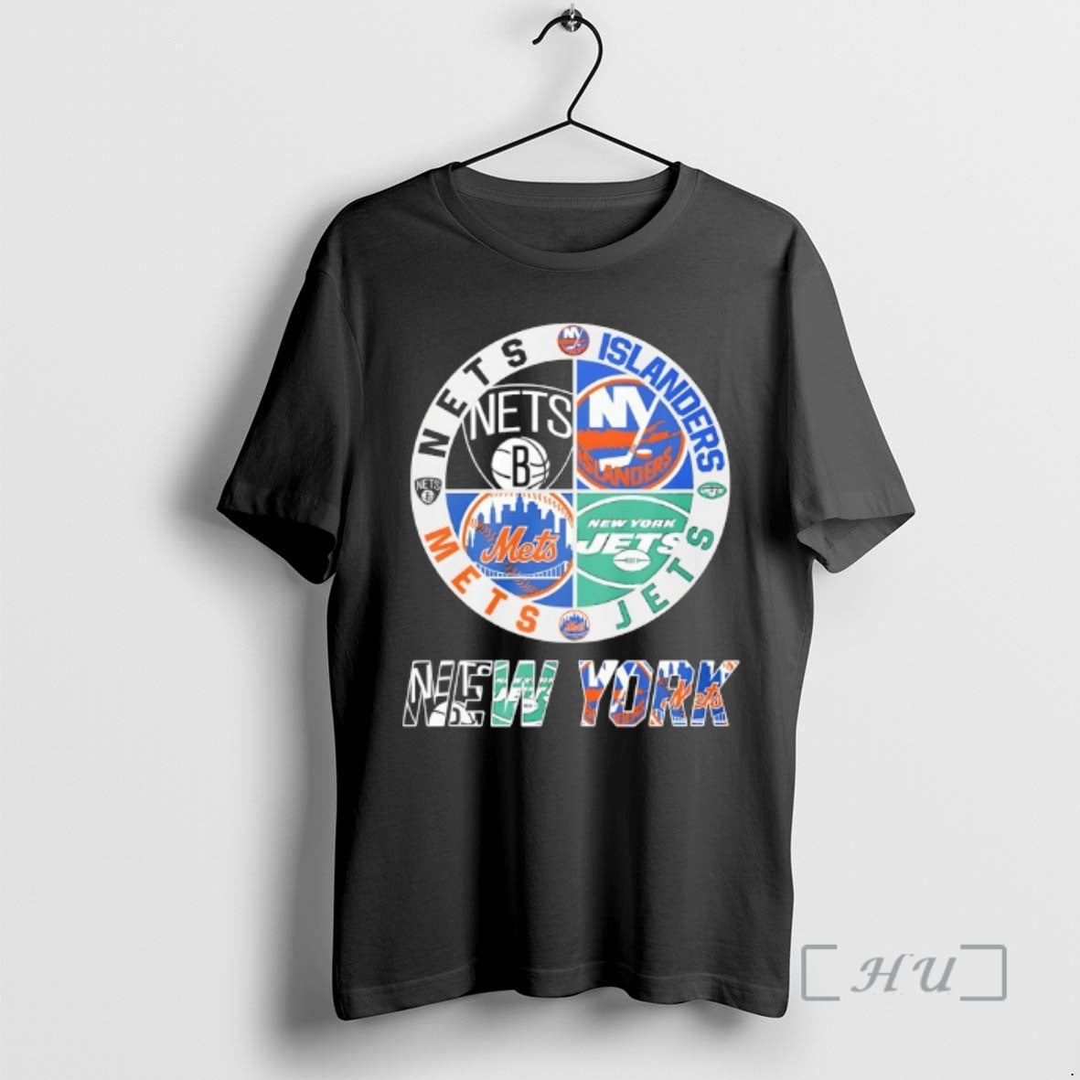 Trending New York Nets New York Islanders New York Mets New York Jets Mashup Logo T-Shirts, Hoodie, Sweatshirt