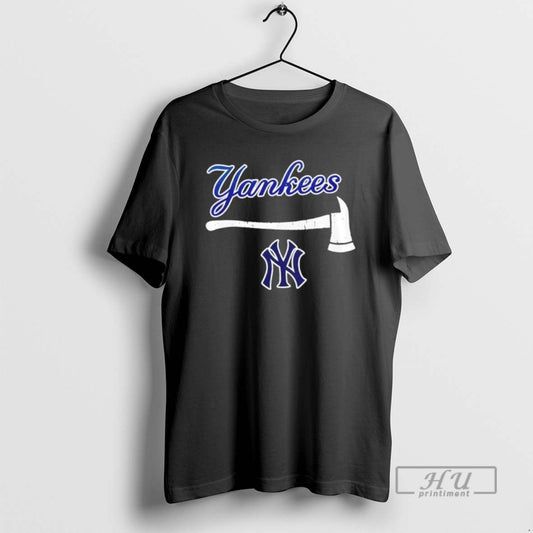 Trending New York Yankees Firefighter Application 2 Sided T Shirts