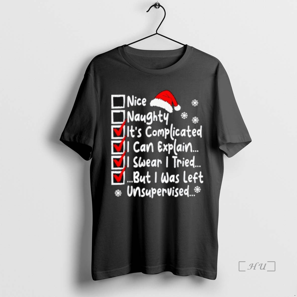 Trending Nice Naughty Multi Checklist Funny Christmas List Family T-Shirts, Hoodie, Sweatshirt | WearSparks.com