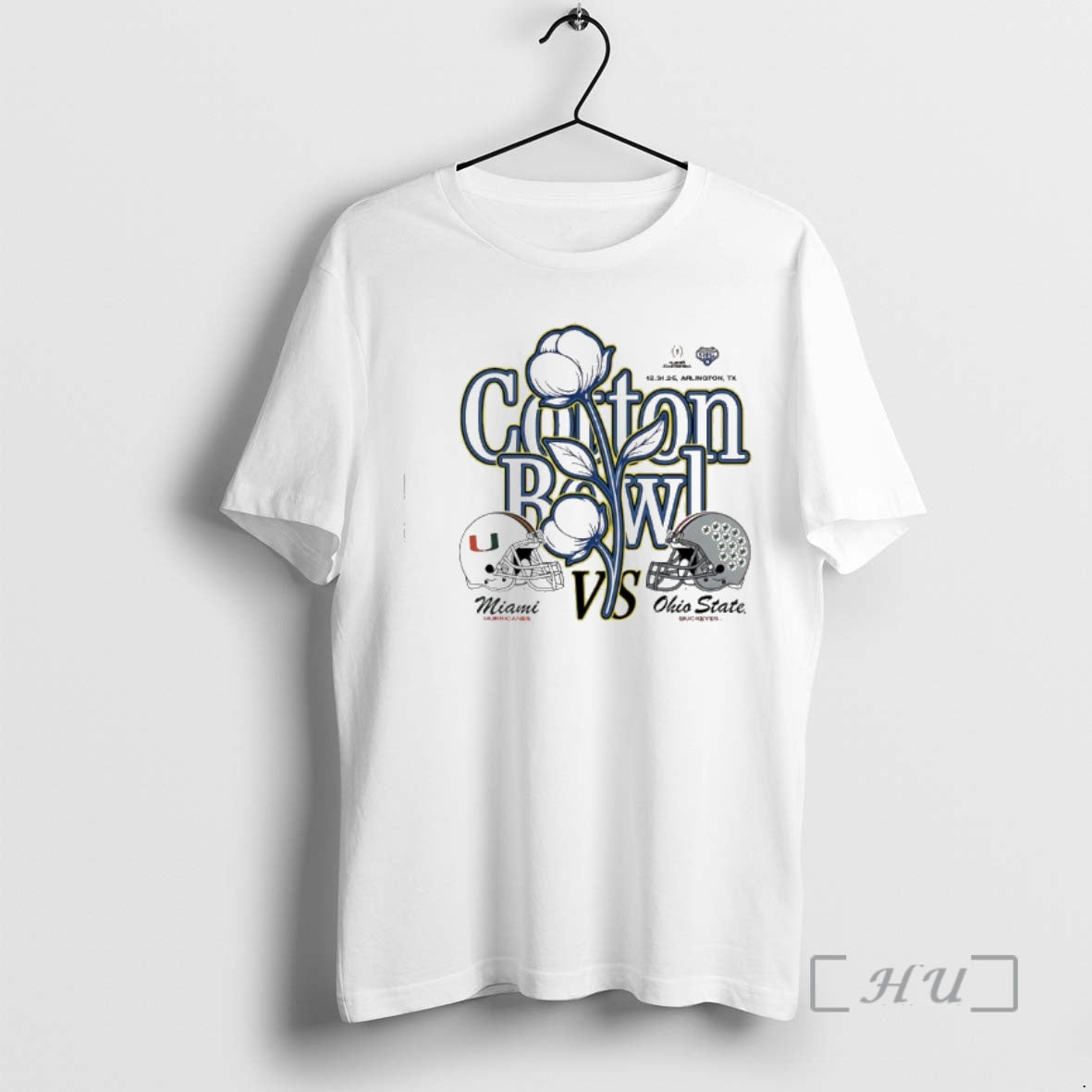 Trending Ohio State Vs Miami 2025 Cotton Bowl Helmet Matchup T-Shirts, Hoodie, Sweatshirt | WearSparks.com