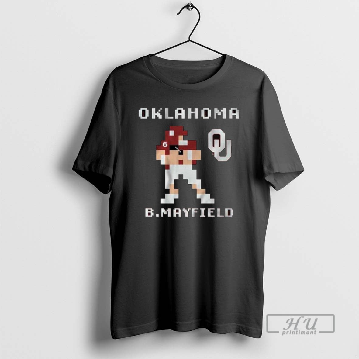 Trending Oklahoma Football Baker Mayfield Retro Baller Long Sleve T Shirts
