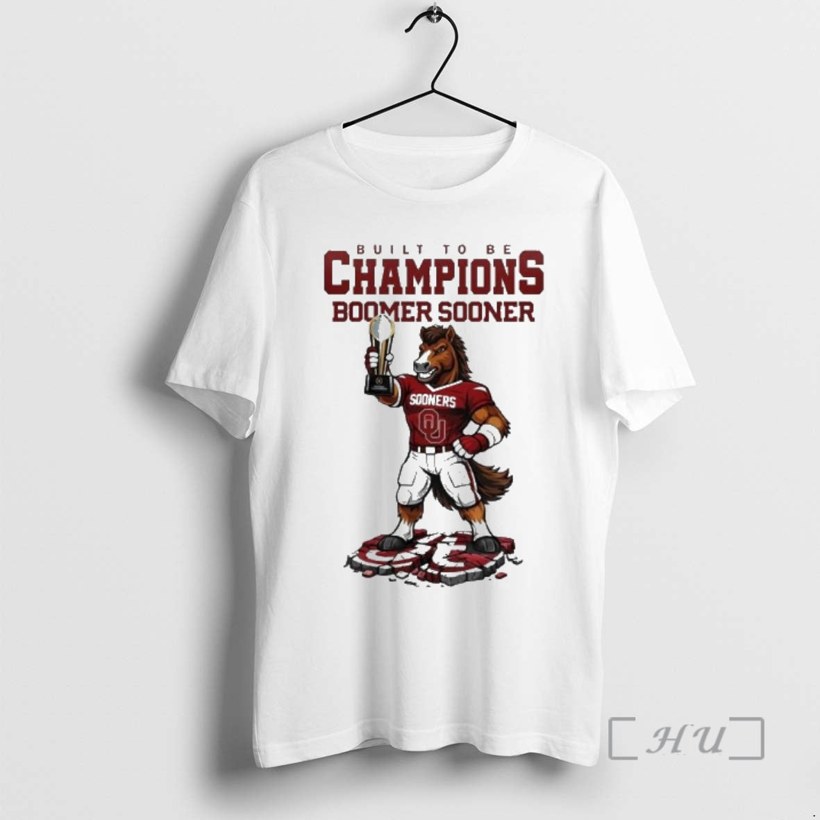 Trending Oklahoma Sooners Ncaa College Football Playoff Game Built To Be Champions Boomer Sooner Mascot T-Shirts, Hoodie,...