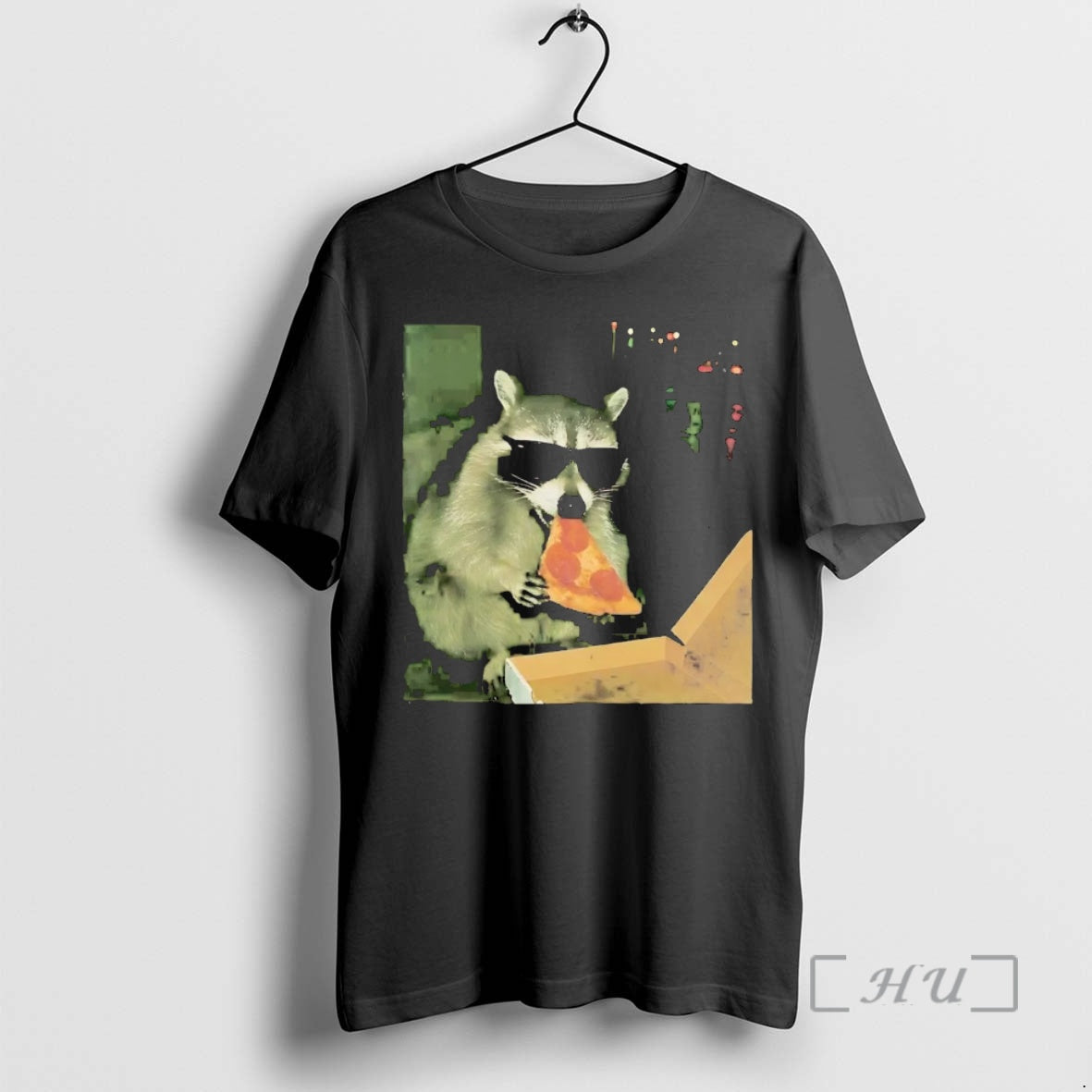 Trending Raccoon Sunglasses Eating Pizza T-Shirts, Hoodie, Sweatshirt | WearSparks.com