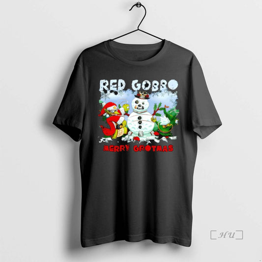 Trending Red Gobbo Merry Grotmas Christmas T-Shirts, Hoodie, Sweatshirt | WearSparks.com