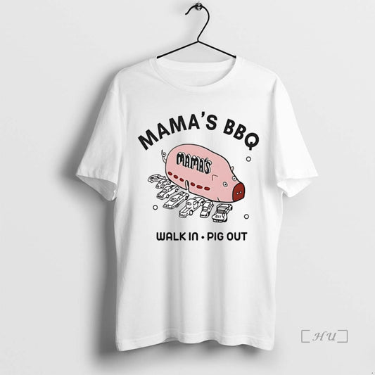Trending Rob Mac Wearing Mamas Bbq Walk In Pig Out T-Shirts, Hoodie, Sweatshirt | WearSparks.com