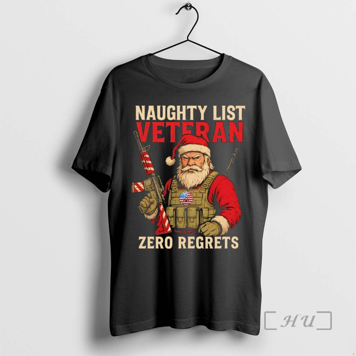 Trending Santa Naughty List Veteran Zero Regrets Christmas T-Shirts, Hoodie, Sweatshirt | WearSparks.com