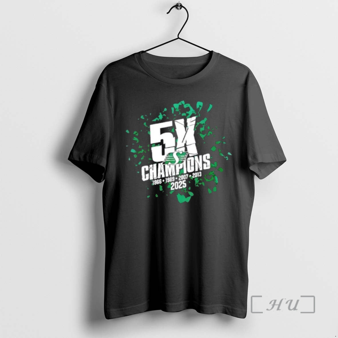 Trending Saskatchewan Roughriders 2025 Grey Cup 5x Champions 2 Sided T-Shirts, Hoodie, Sweatshirt | WearSparks.com