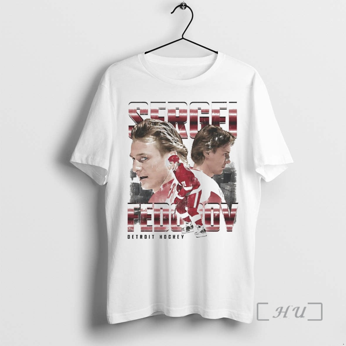 Trending Sergei Fedorov Picture Collage Detroit Hockey T-Shirts, Hoodie, Sweatshirt | WearSparks.com