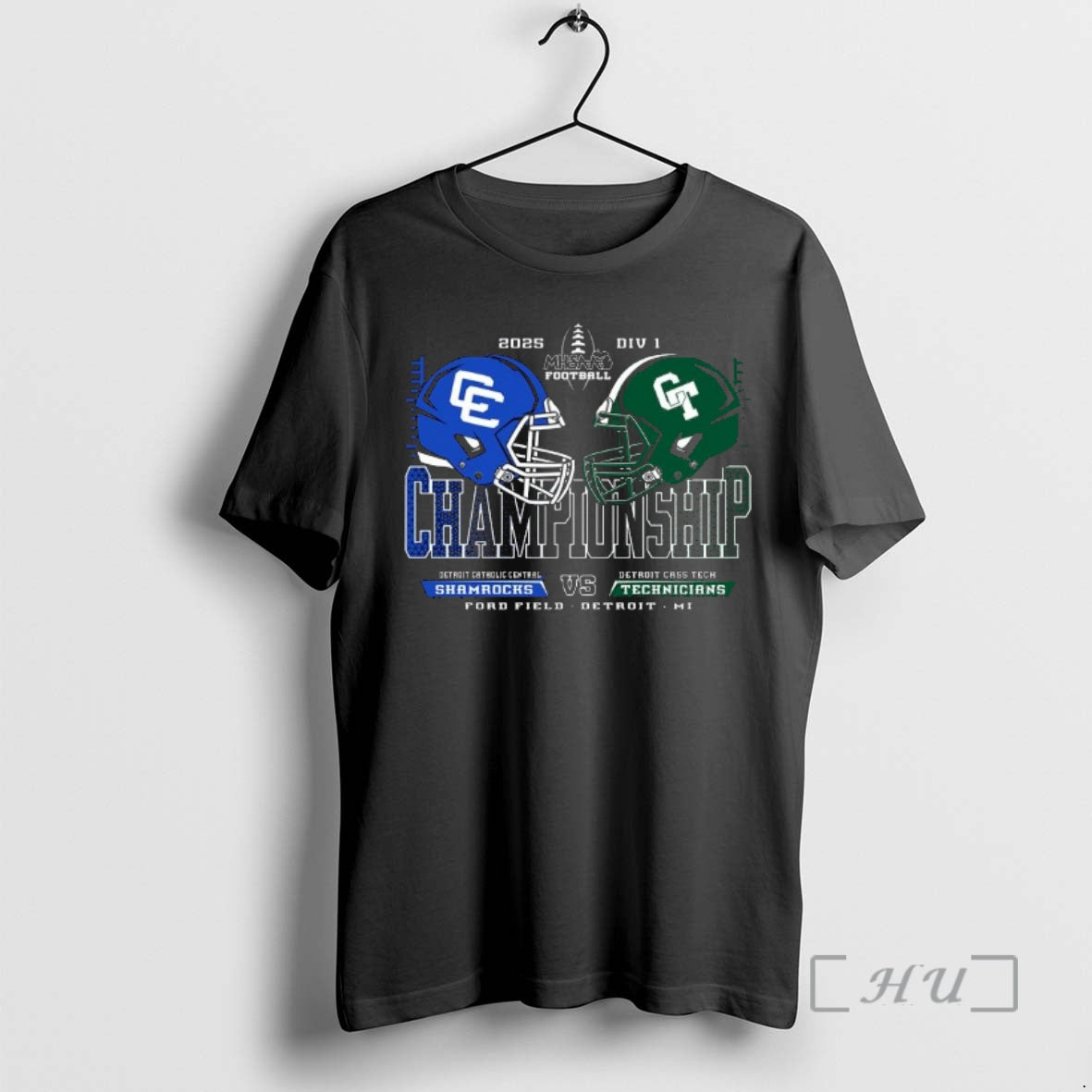 Trending Shamrocks Vs Technicians 2025 Mhsaa Division 1 Football Championship T-Shirts, Hoodie, Sweatshirt | WearSparks.com