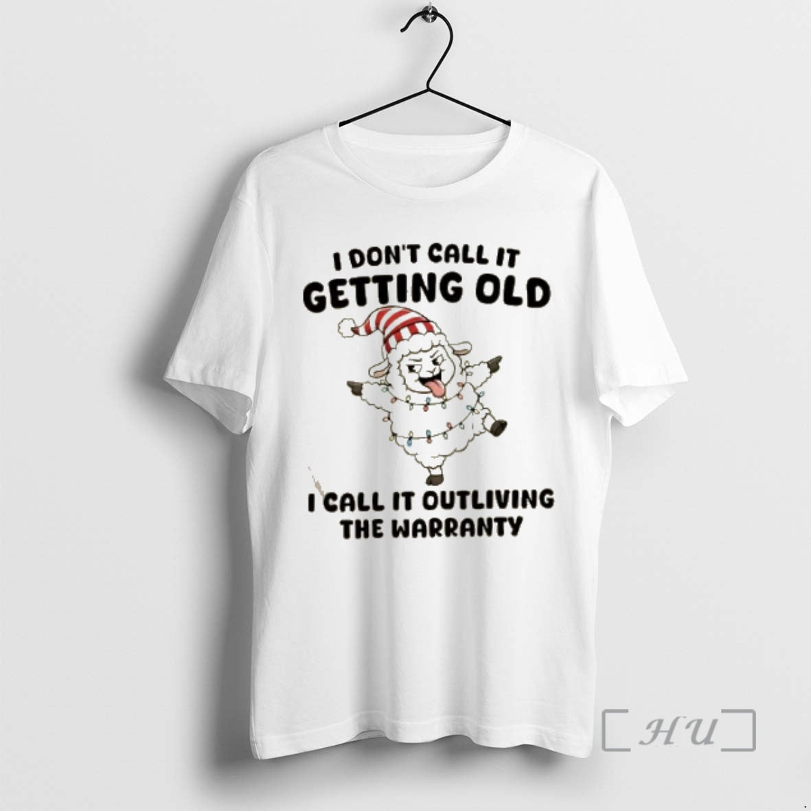 Trending Sheep I Dont Call It Getting Old I Call It Outliving The Warranty Christmas T-Shirts, Hoodie, Sweatshirt