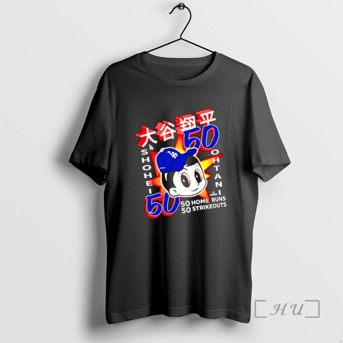 Trending Shohei Ohtani 50 Home Runs 50 Strikeouts Anime T-Shirts, Hoodie, Sweatshirt | WearSparks.com