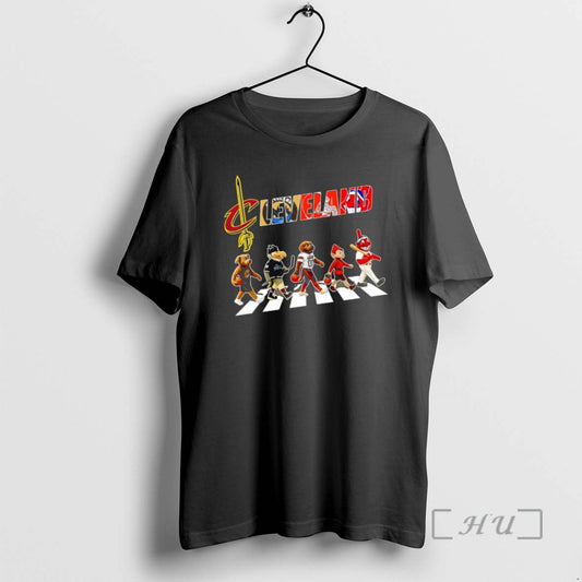 Trending Sports In Cleveland Mascot Walking T-Shirts, Hoodie, Sweatshirt | WearSparks.com