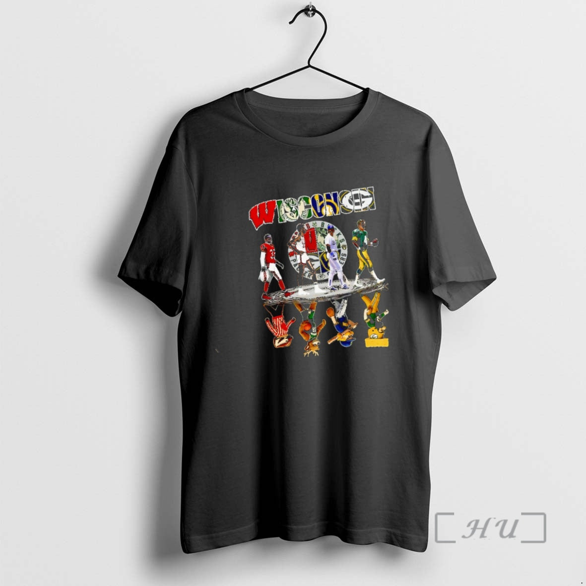 Trending Sports In Wisconsin Bucks Packers Brewers And Badgers Mascot T-Shirts, Hoodie, Sweatshirt | WearSparks.com