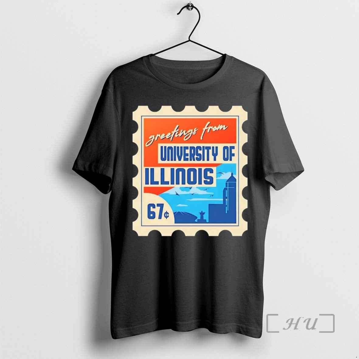 Trending Stamp Greetings From University Of Illinois T-Shirts, Hoodie, Sweatshirt | WearSparks.com