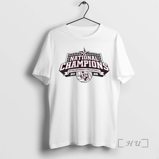 Trending Texas Am Volleyball 2025 National Champions Logo T-Shirts, Hoodie, Sweatshirt | WearSparks.com