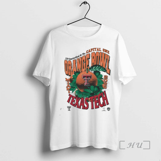 Trending Texas Tech Cfp Quarterfinal At The Capital One Orange Bowl Bound 2026 Premium T-Shirts, Hoodie, Sweatshirt