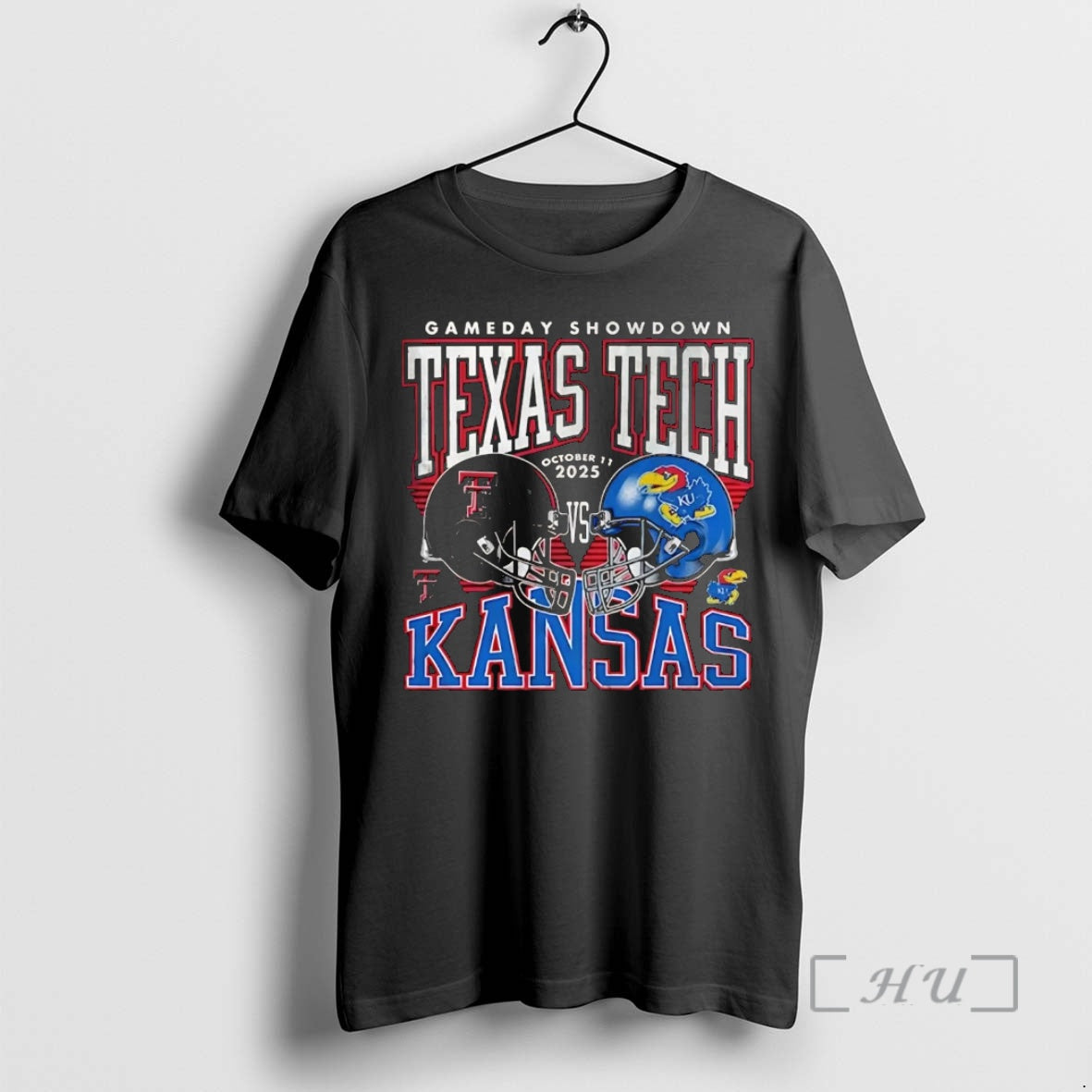 Trending Texas Tech Red Raiders Vs Kansas Jayhawks 2025 Gameday Showdown Premium T Shirts Sweater Hoodie, Sweatshirt