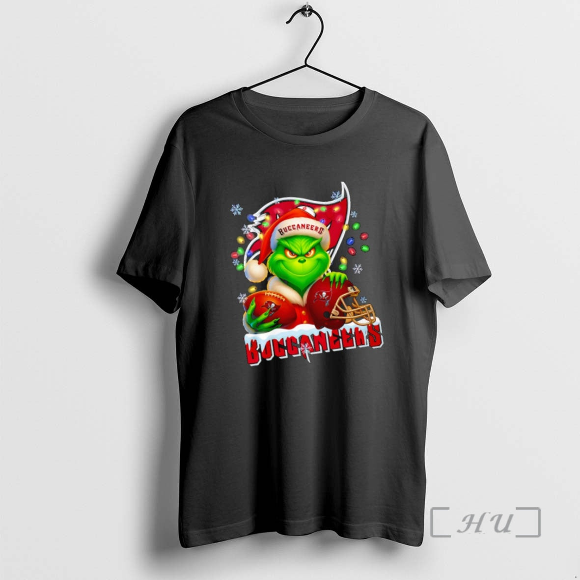 Trending The Grinch Love Tampa Bay Buccaneers Football Lights Christmas 25 Premium T Shirts Sweater Hoodie, Sweatshirt