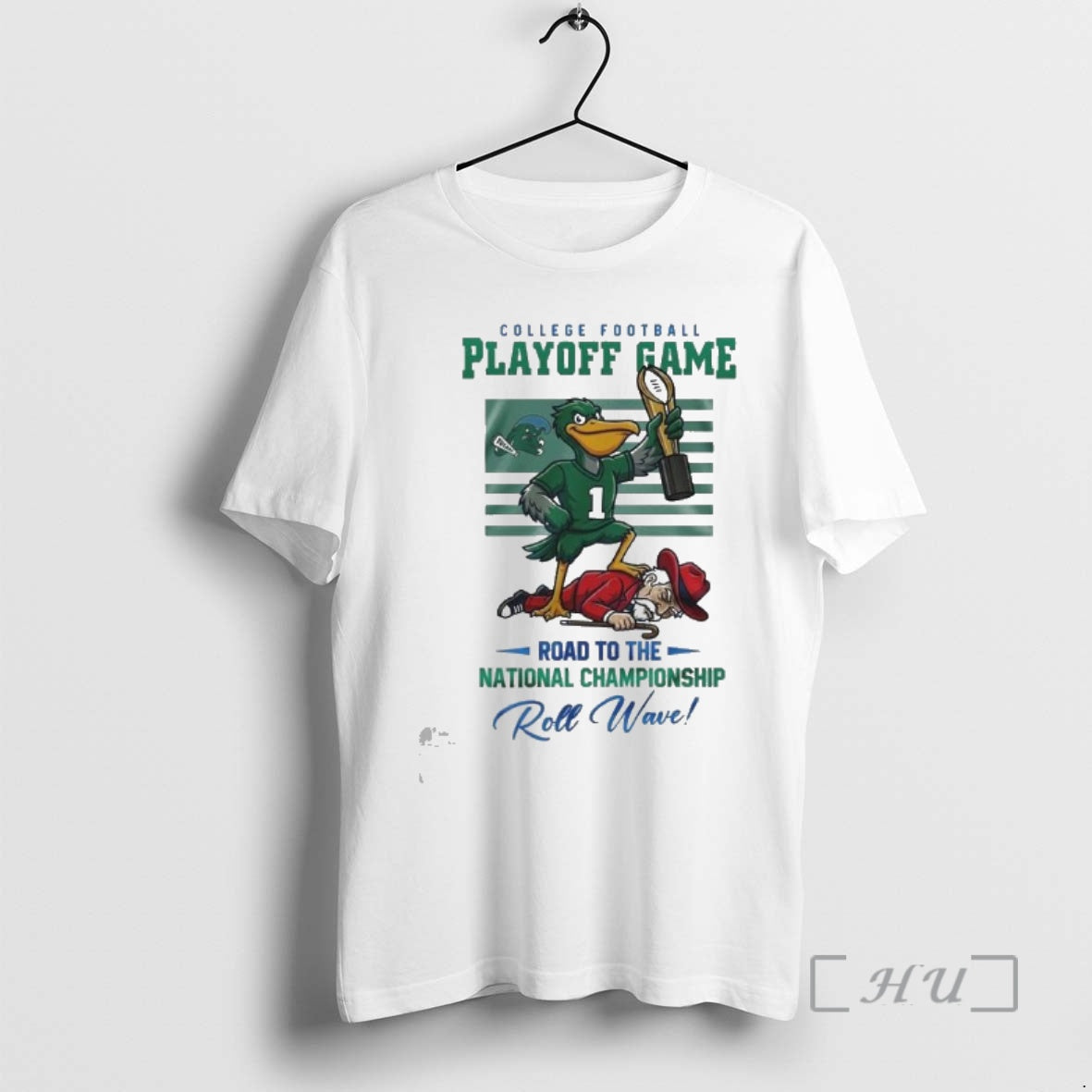 Trending Tulane Green Wave Ncaa College Football Playoff Game Road To The National Championship Roll T-Shirts, Hoodie,...
