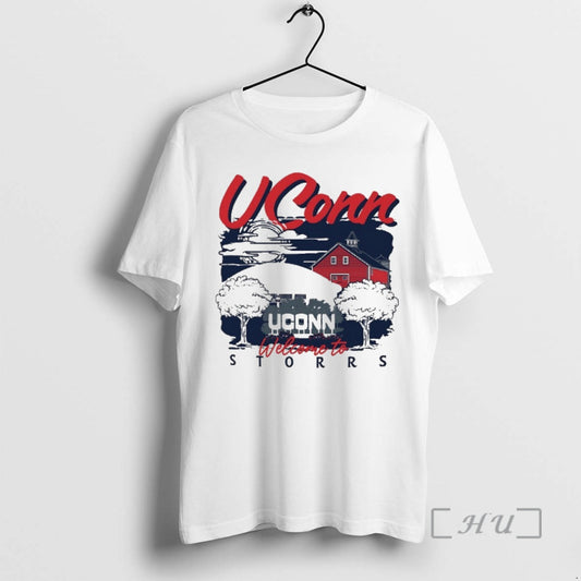 Trending Uconn Huskies Welcome To Storrs T-Shirts, Hoodie, Sweatshirt | WearSparks.com