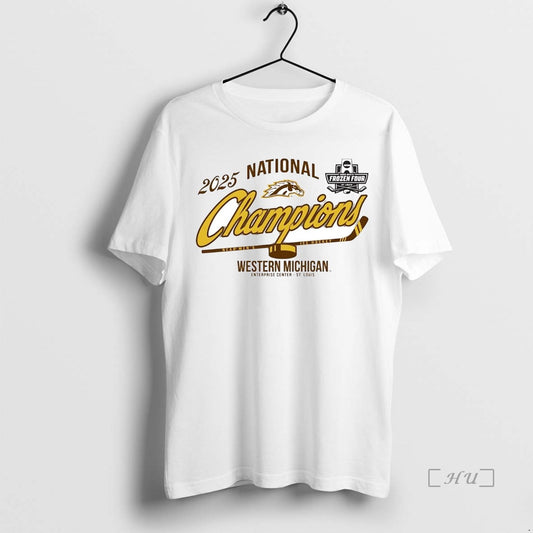Trending Western Michigan Broncos 2025 Frozen Four National Champion T-Shirts, Hoodie, Sweatshirt | WearSparks.com