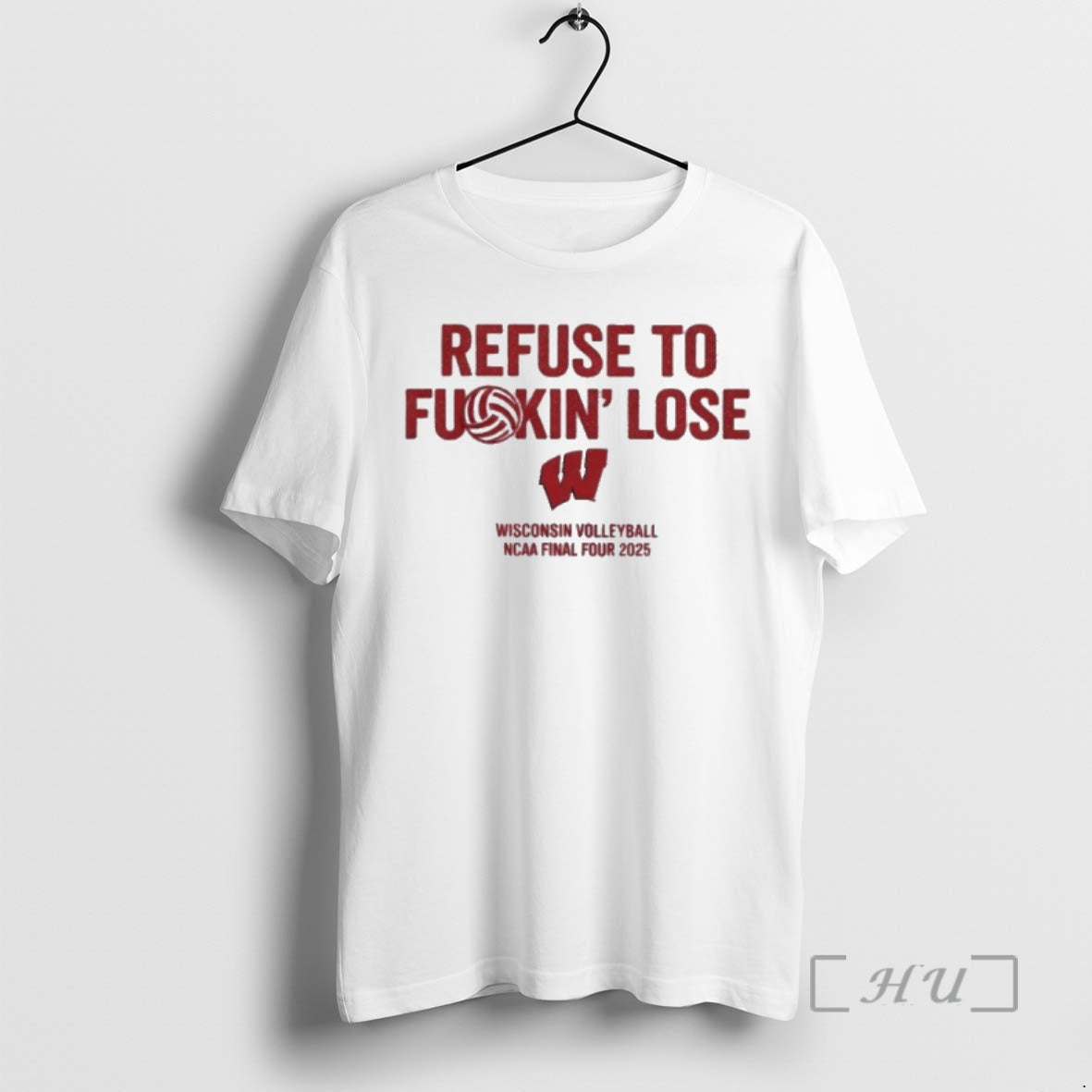 Trending Wisconsin Volleyball Refuse To F King Lose Carter Booth T-Shirts, Hoodie, Sweatshirt | WearSparks.com