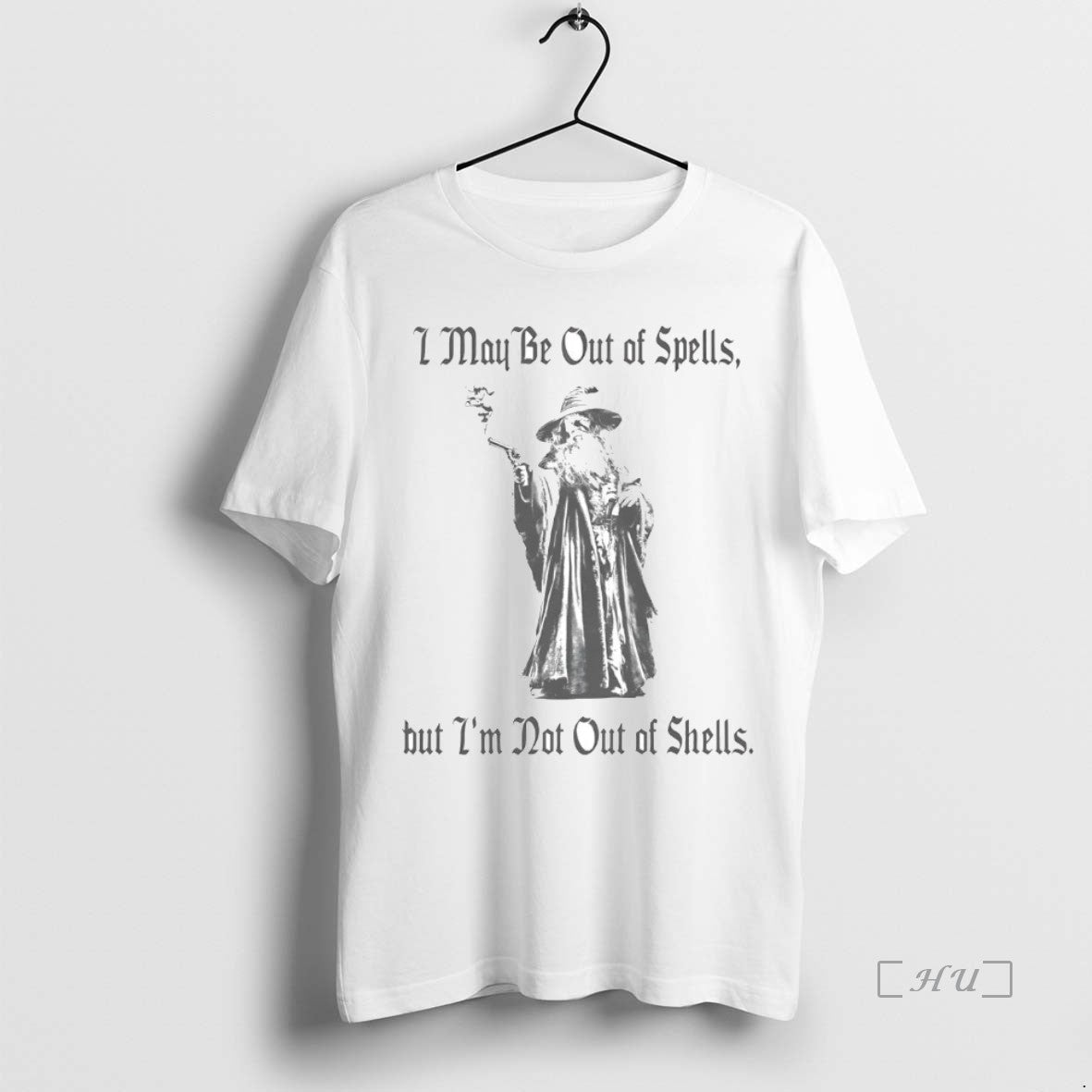 Trending Wizard I May Be Out Of Spells But Im Not Out Of Shells Premium T-Shirts, Hoodie, Sweatshirt | WearSparks.com