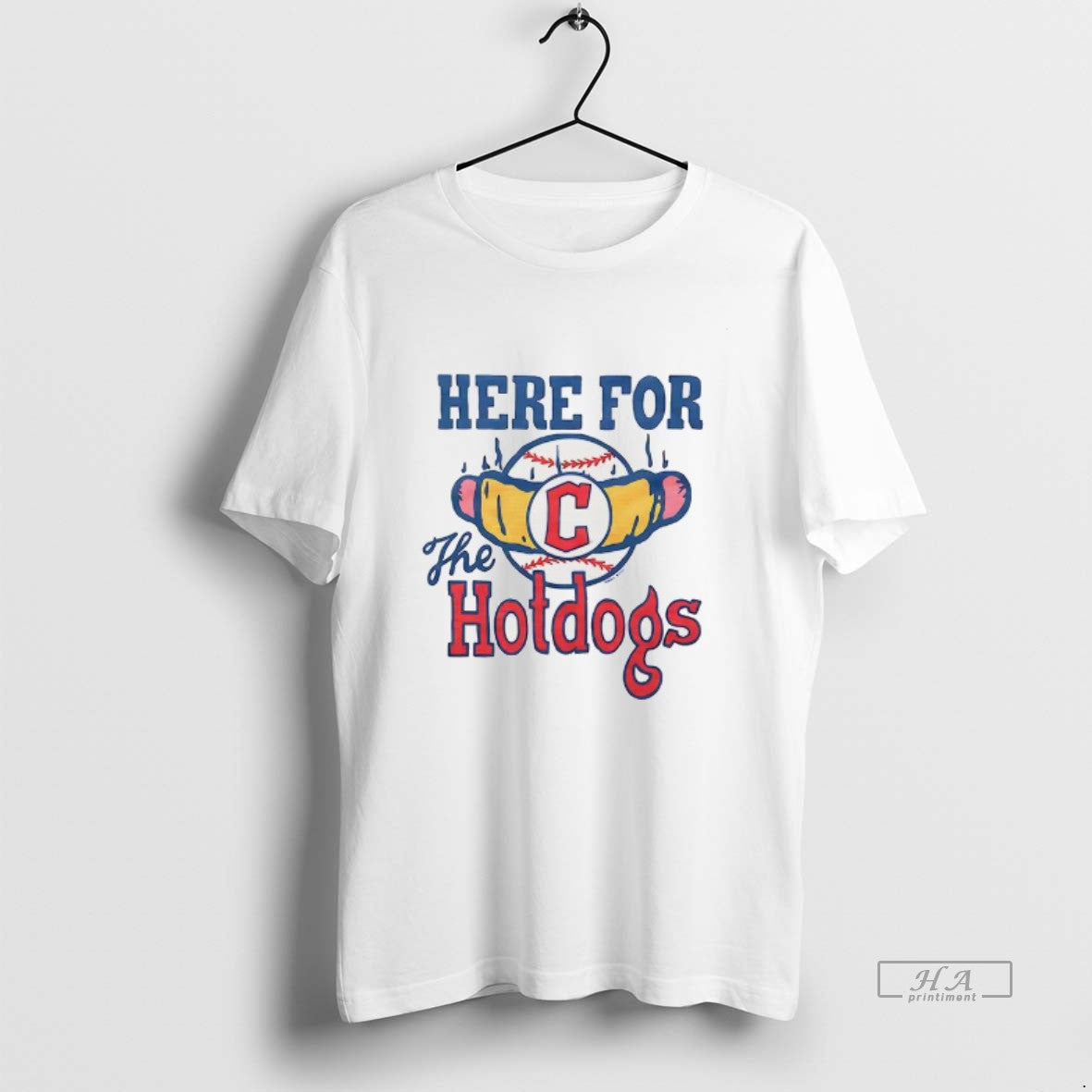 Trendy Cleveland Guardians Baseball Here For The Hotdogs