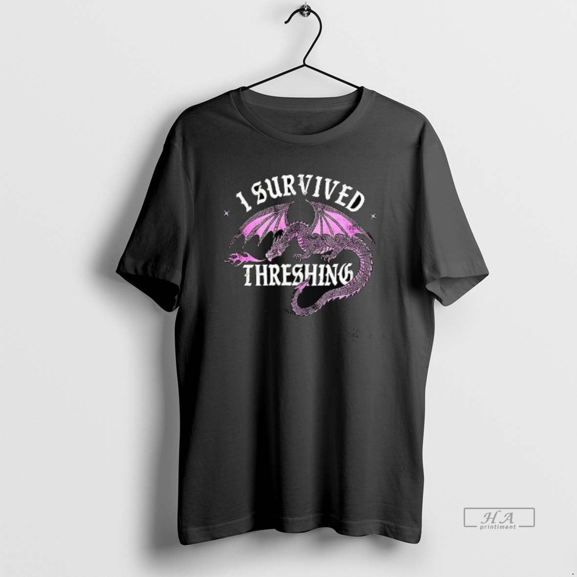 Trendy Fourth Wing I Survived Threshing Pink Dragon
