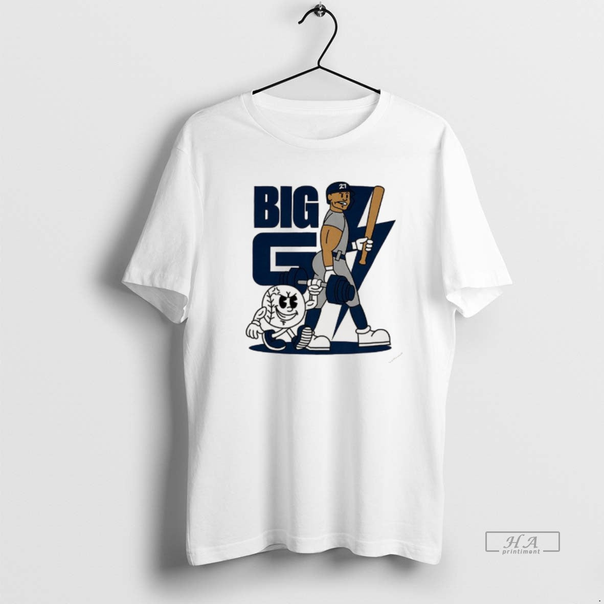 Trendy Giancarlo Stanton New York Yankees Baseball Big G Cartoon