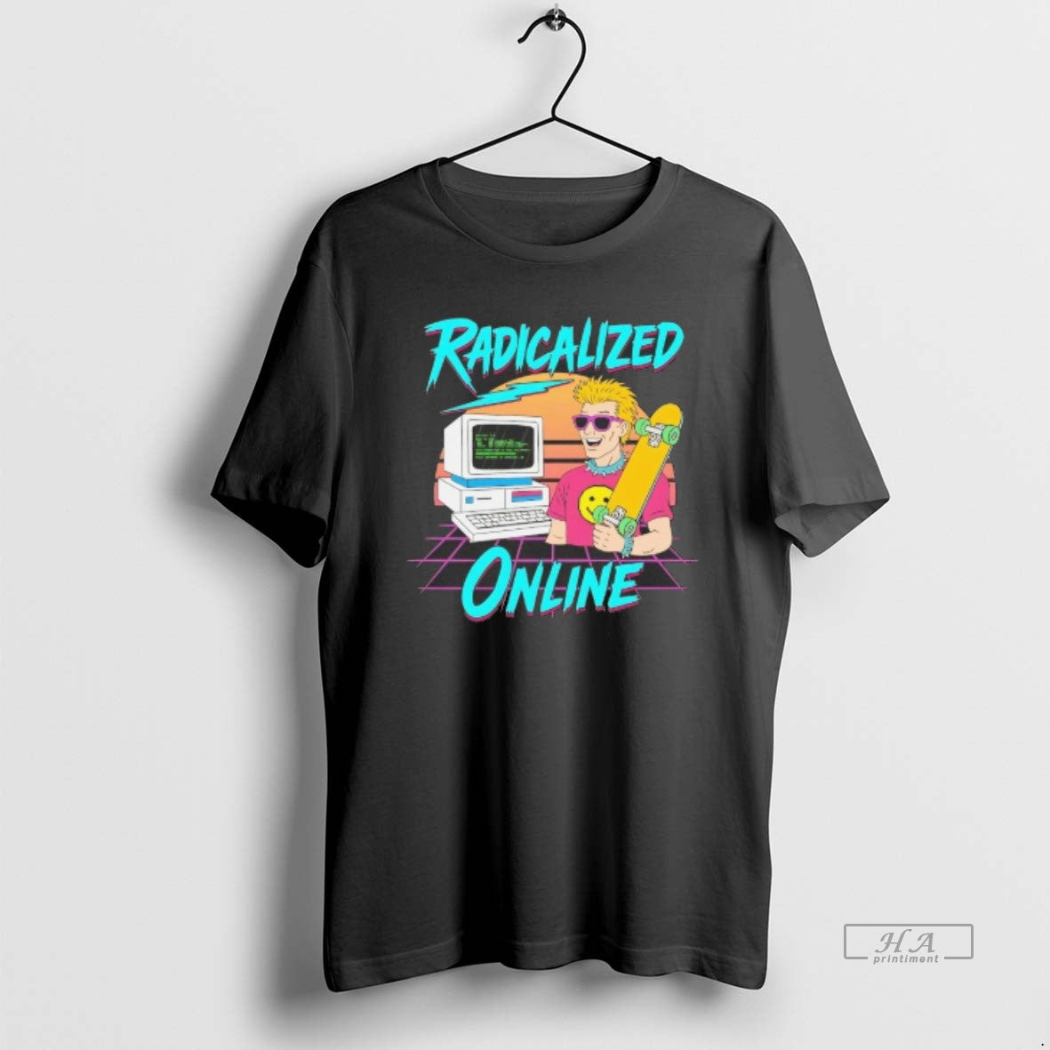 Trendy Skating Boy Radicalized Online Retro 80s