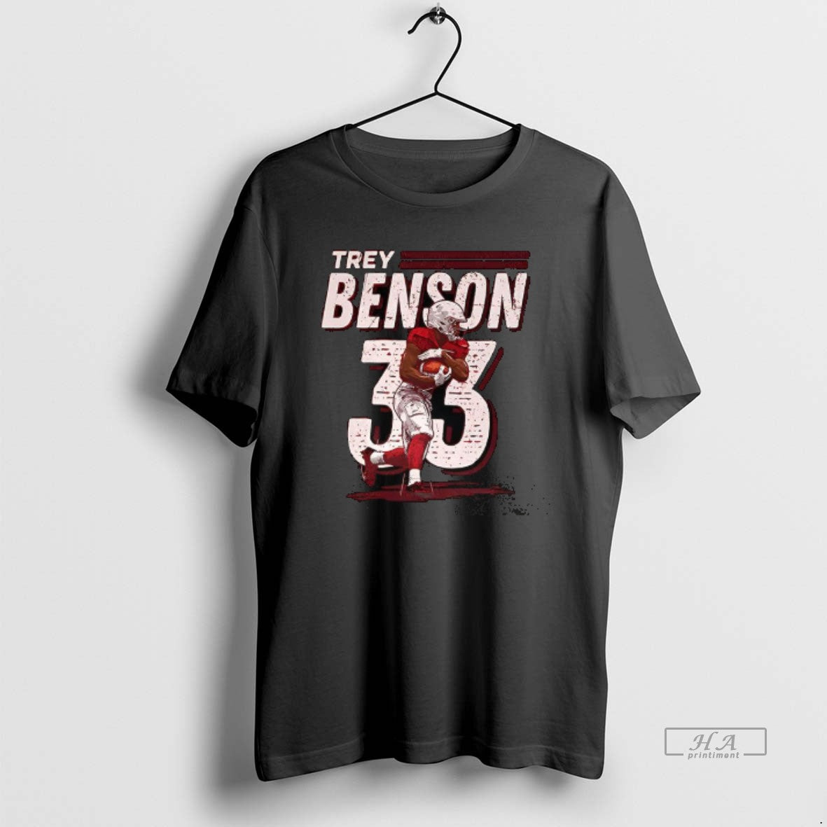 Trendy Trey Benson Arizona Cardinals Baseball Dash Number 33